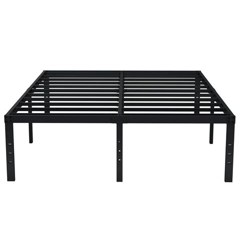 metal bed frame with no box spring|mattress box spring alternatives.